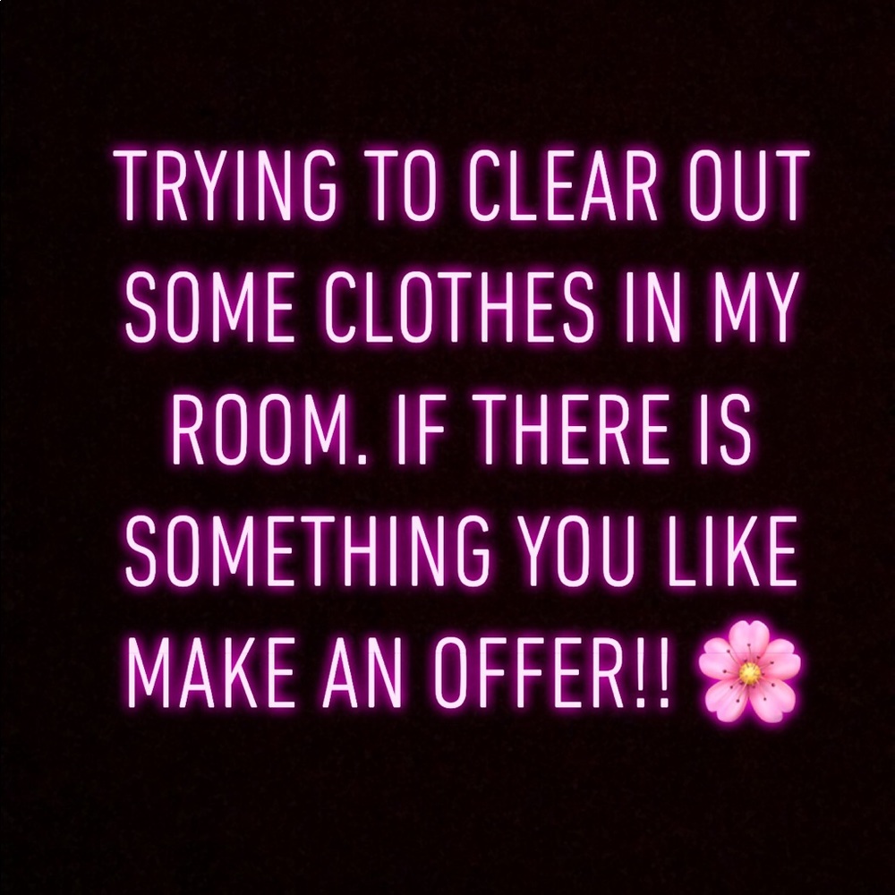 Clearing Out My Closet